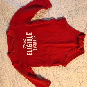 BUNDLE ITEM ONLY— Carters long sleeve onesie
